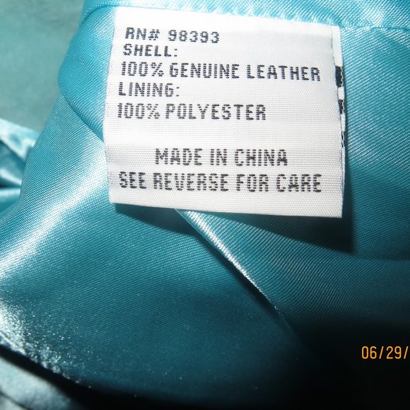 Women's Leather Suede Jacket (Medium) - Picture 3 of 8